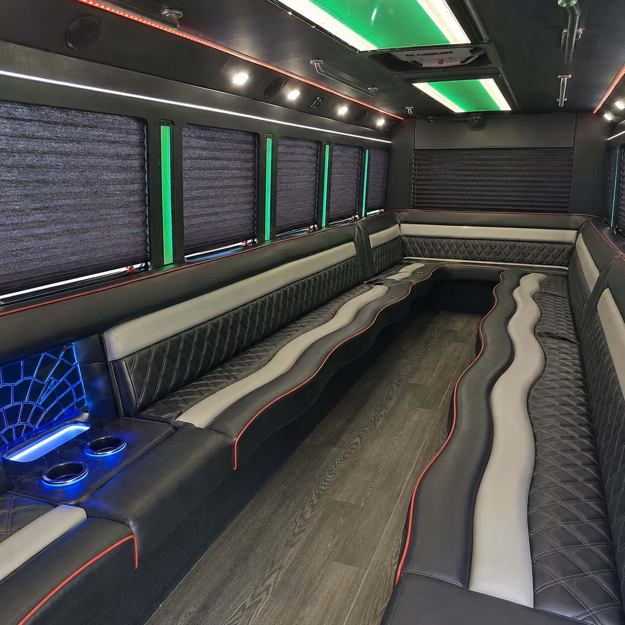 birthday party bus rentals for concerts and events at desert diamond arena