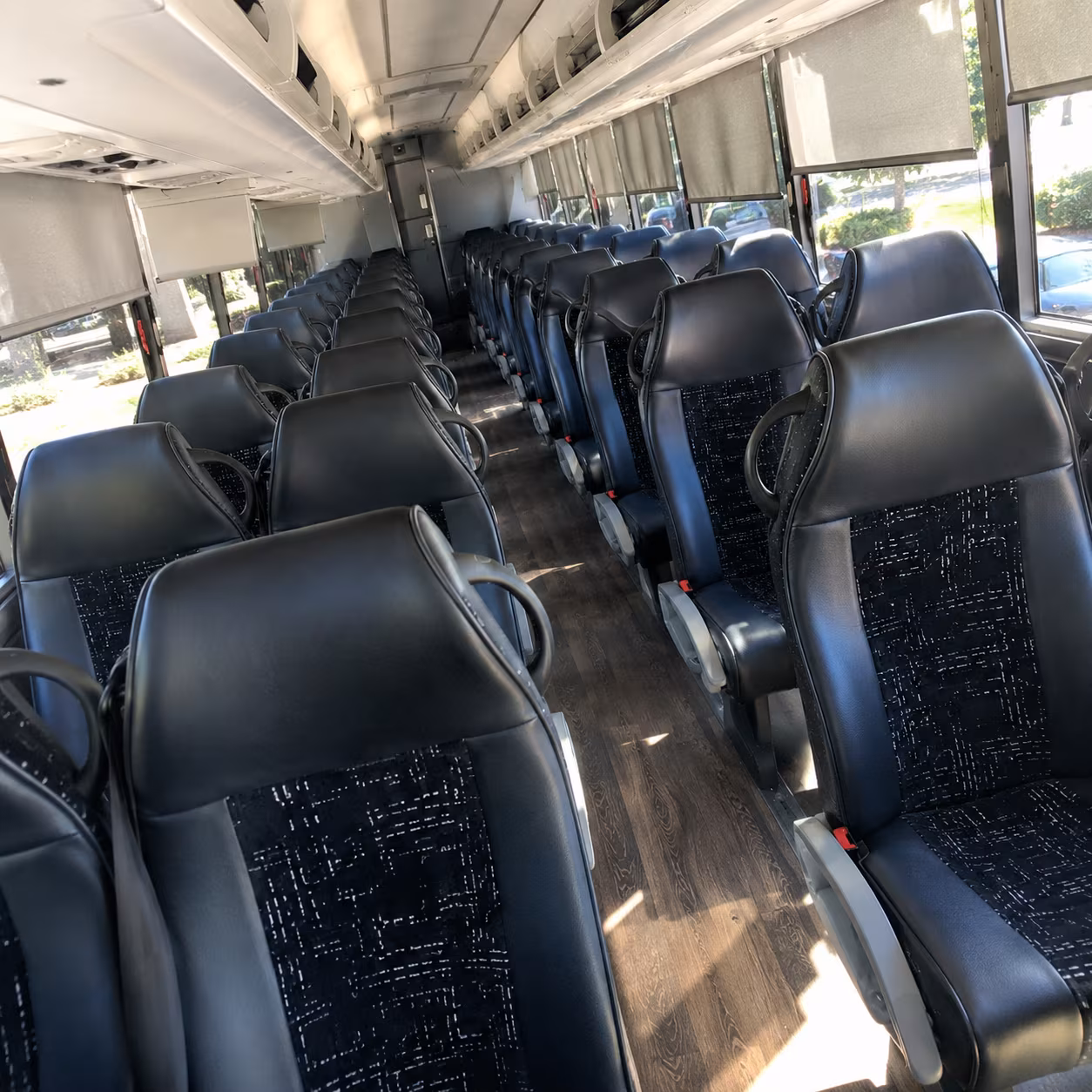 charter buses for large surprise wedding guest groups