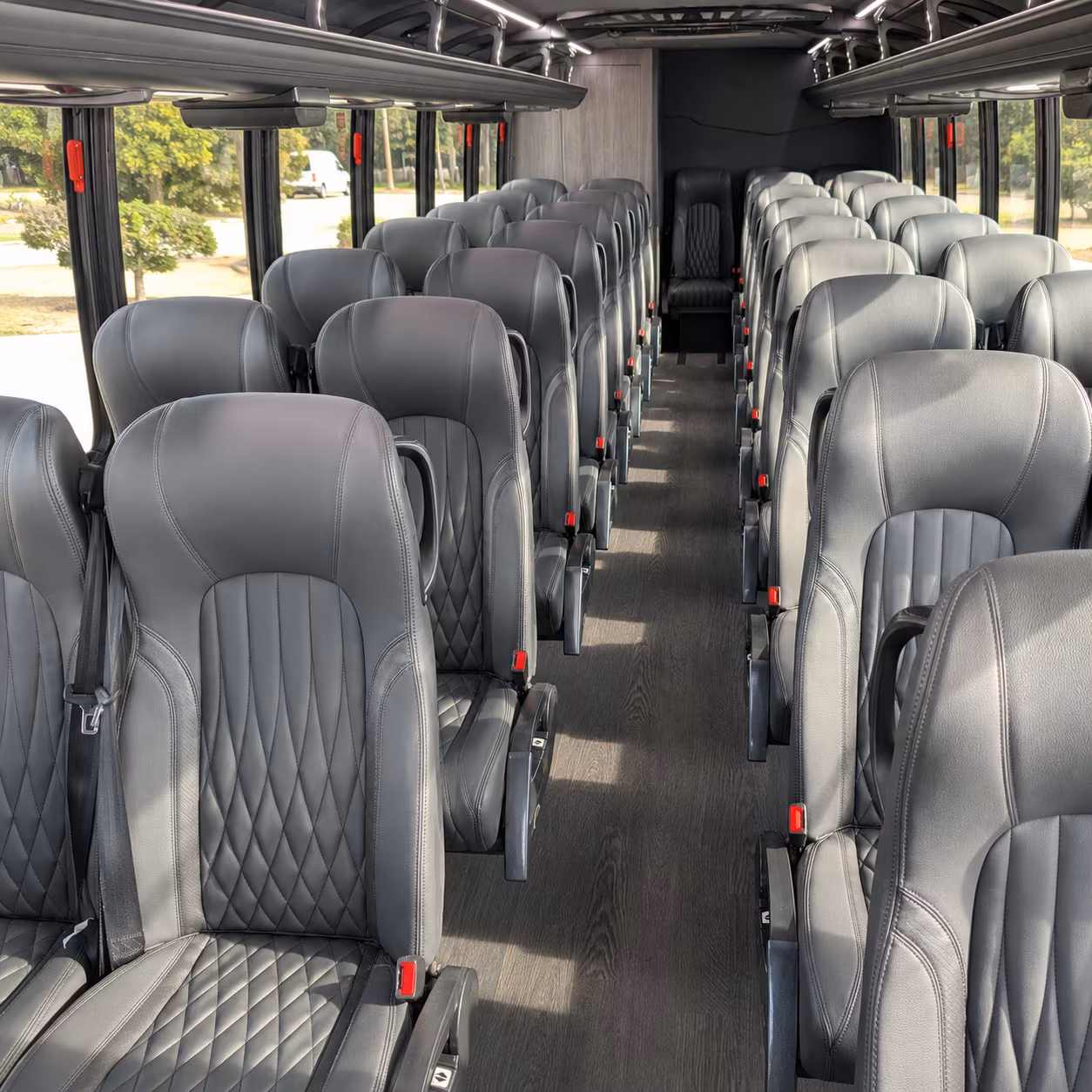 surprise 30 passenger minibus interior
