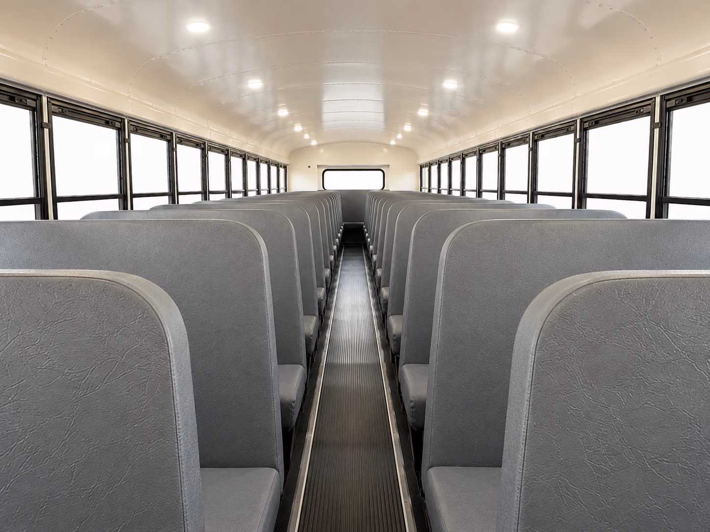 surprise school bus inside