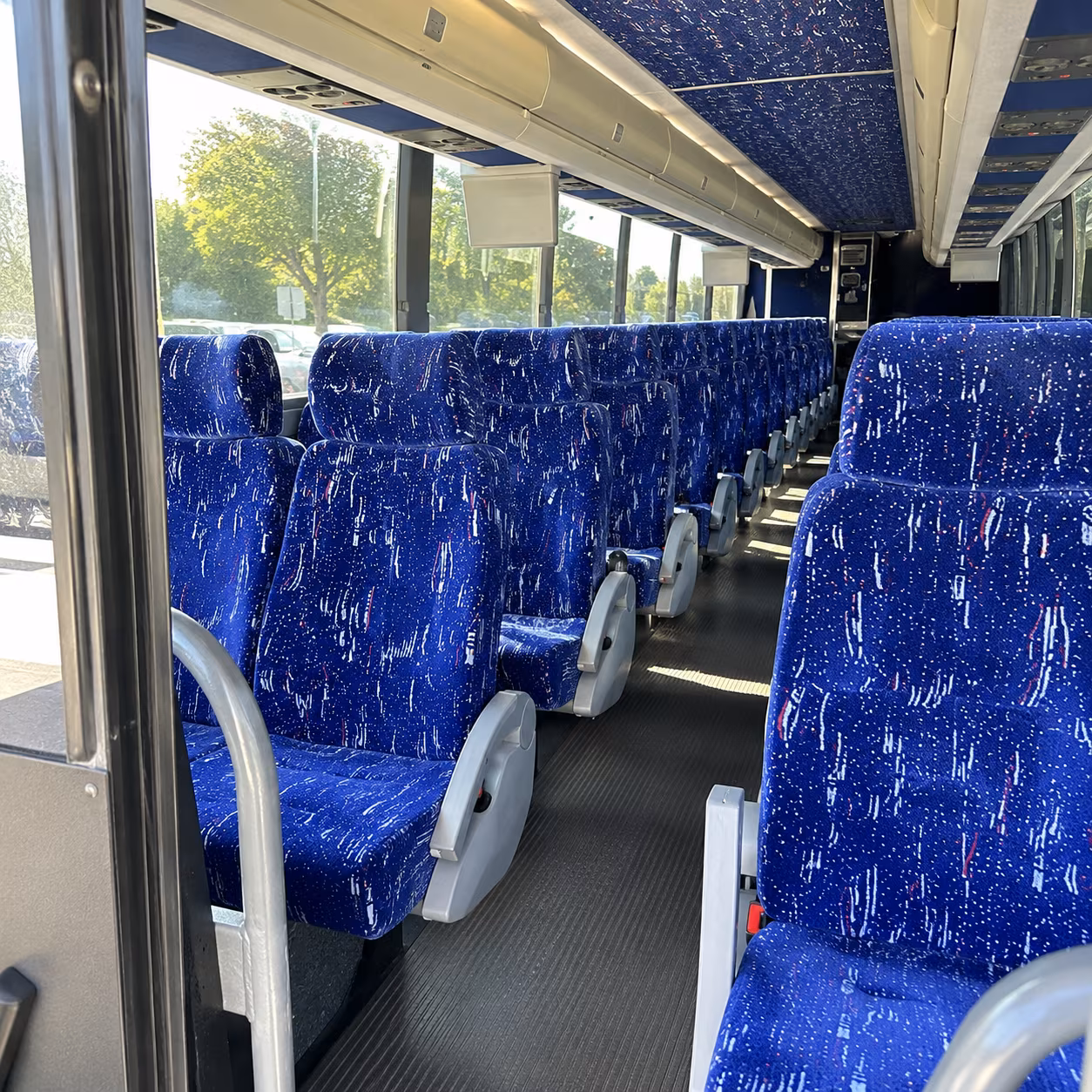 surprise wedding transportation onboard seating